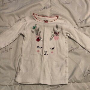 Carters Reindeer top size 18 months